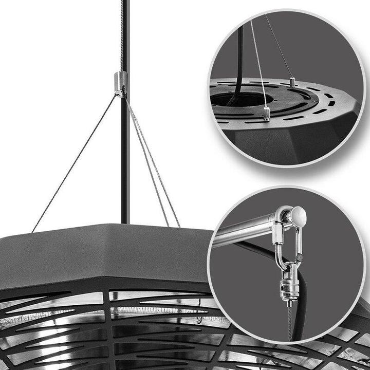 Produktbild Trotec Halogen infrared heater IR 2010 SC, Name: IR 2010 SC, Power (W): 2000, Heated space (m (2000 W)