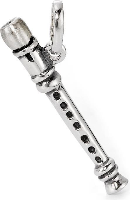 Rhomberg Recorder pendant (Silver)
