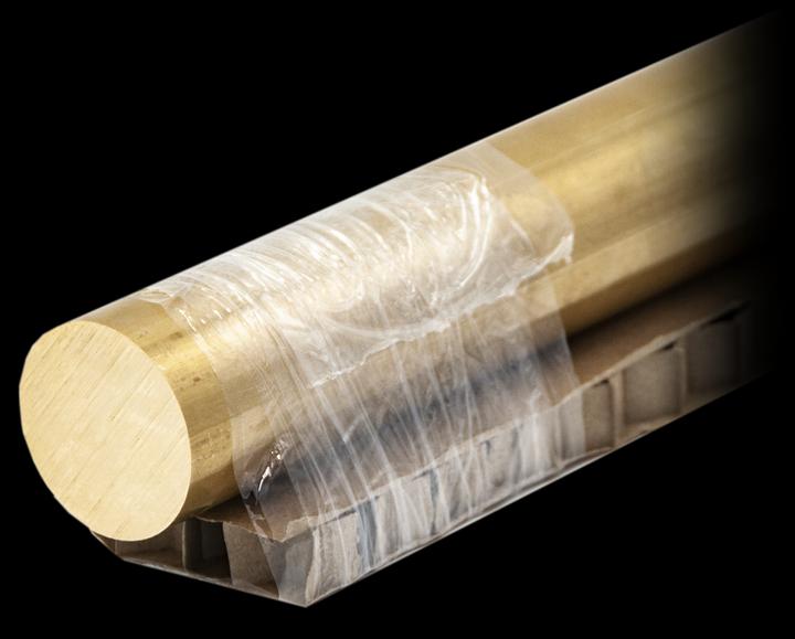 Produktbild Brütsch-Rüegger Metals Rundprofil Messing, 50.00 mm (1 x 1.5 m)