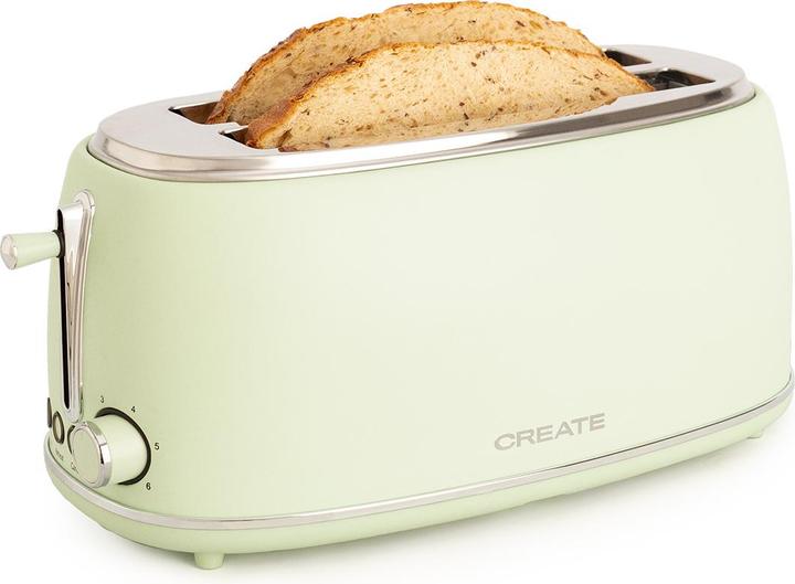 Actual product image Create TOAST RETRO STYLANCE XL, long slot - pastel green