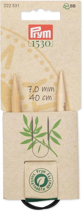 Immagine prodotto Prym Ago per lavorare a maglia circolare BAMBOO 7,00 mm, 40 cm