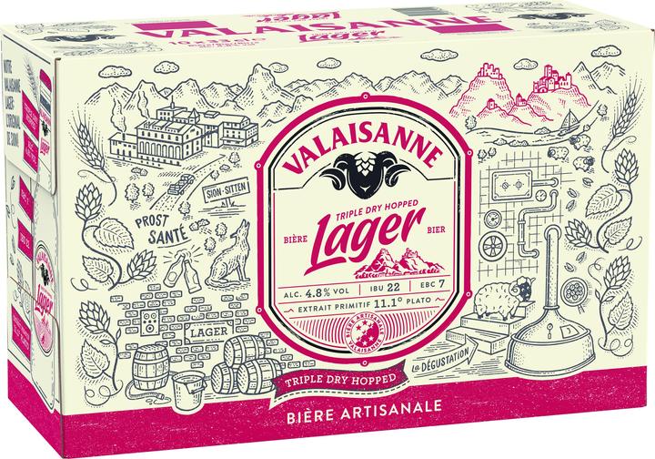 Immagine prodotto Valaisanne Birra da campo (10 x 33 cl)