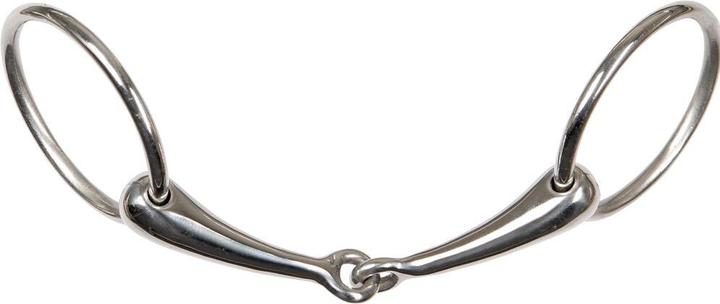 Actual product image Harry's Horse Two-ring snaffle bit for light horse single break