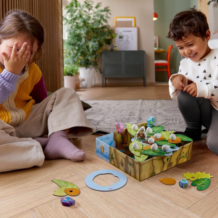 Actual product image Haba Oh dear, Mrs Geier! (German, French, Italian, English)