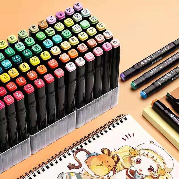 Actual product image I Am Creative Waterproof acrylic felt-tip pens (Colored, 7 mm, 168 x)
