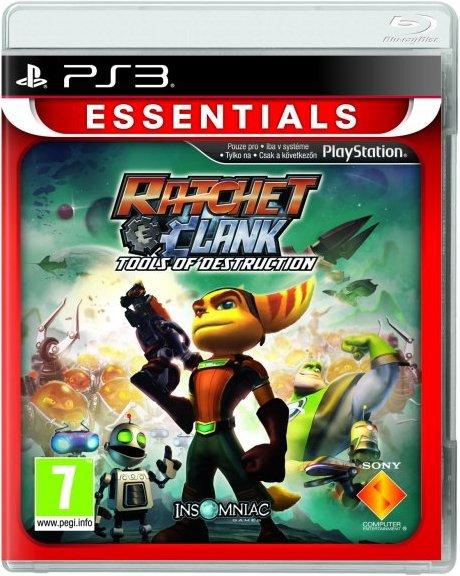 Actual product image Sony Ratchet & Clank Future: Tools Of Destruction (Essentials) (PS3, EN)