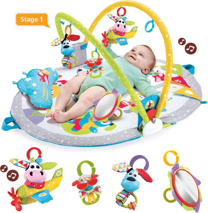 Actual product image Yookidoo Gymotion Lay To Sit-Up Play