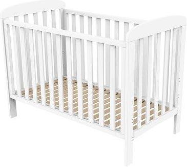 Actual product image Baby Dan Sofie Cot Bed w. Drop Side 60x120 cm - White (60 x 120 cm)