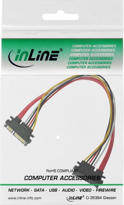 Immagine prodotto InLine SATA+estensione di potenza int.