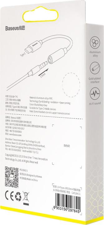 Immagine prodotto Baseus L54 (USB tipo C, Jack da 3.5mm)
