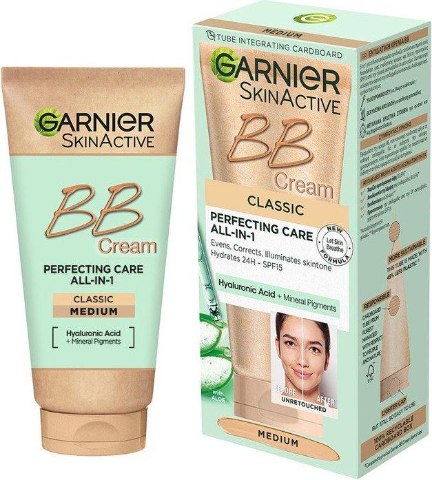 Actual product image Garnier Miracle Skin Perfect BB Cream 50 ml - Medium (MEDIUM)
