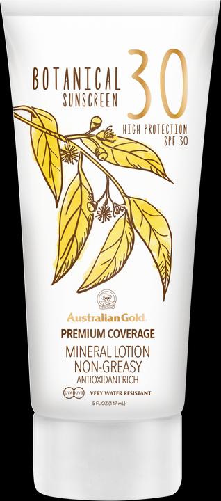 Produktbild Australian Gold Botanical Sunscreen Lotion SPF 30 147 ml (Sonnenlotion, SPF 30, 147 ml)