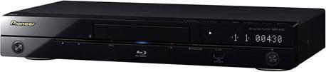 Actual product image Pioneer BDP-430, 3D Blu-ray Disc Player, BD-Live, Front-USB