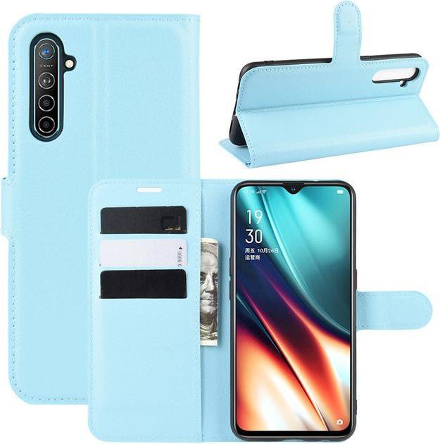 Produktbild MU Classic Litchi Leder Bookcover Series (Realme XT, Realme X2)