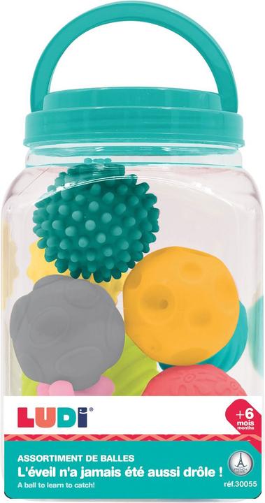Image du produit LUDI Set de 8 balles