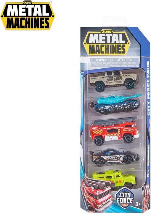 Image du produit Zuru Metal Machines - City Force 5PK (6767)