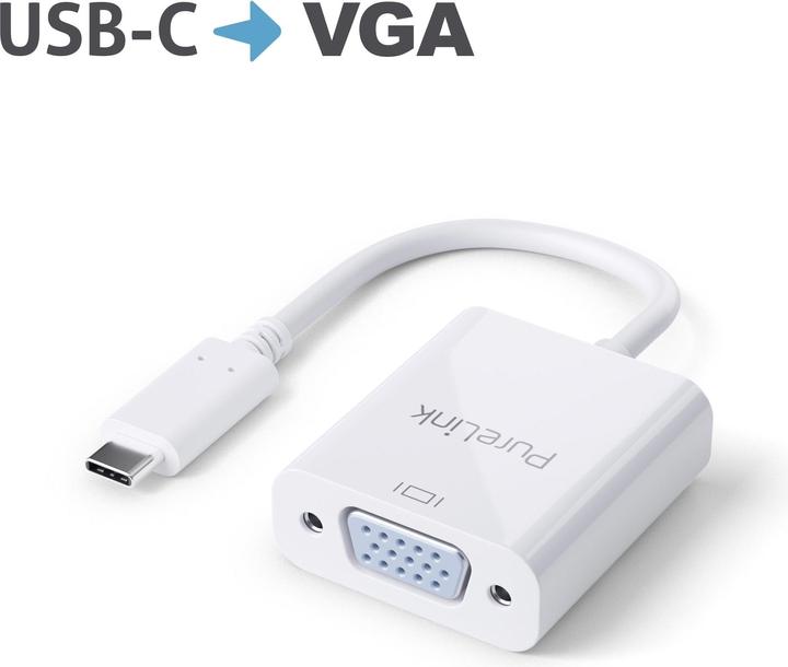 Immagine prodotto Purelink Adattatore Premium da USB Type-C a VGA (VGA, 18.50 cm)