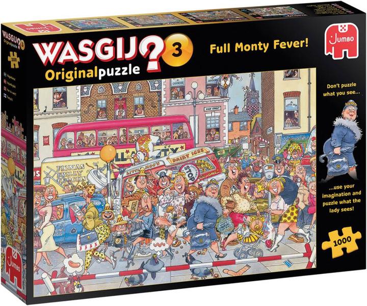 Actual product image Jumbo Wasgij Orginal - Full Monty Fever #3, 1000 pc (81923) (1000 pieces)