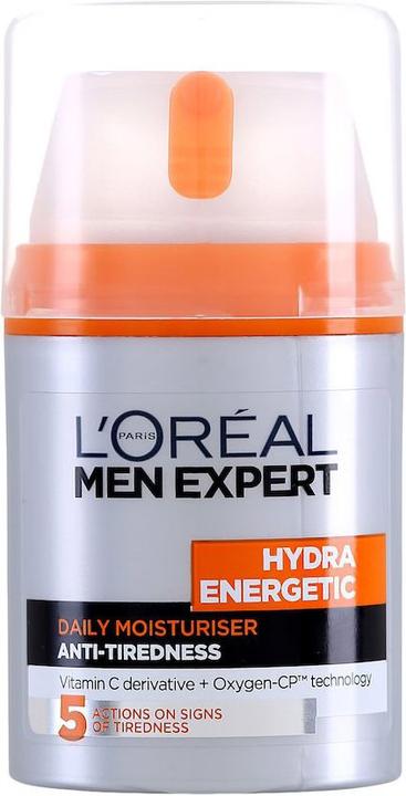 Produktbild L'Oréal Paris L'Oréal - Men Expert Hydra Energetic Pump - Face Cream 50 ml (50 ml, Tagescreme)