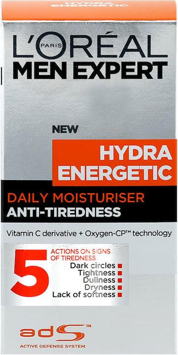 Produktbild L'Oréal Paris L'Oréal - Men Expert Hydra Energetic Pump - Face Cream 50 ml (50 ml, Tagescreme)