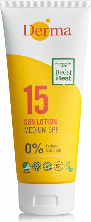 Produktbild Deroma Sun Lotion SPF 15 200 ml (Sonnenlotion, SPF 15, 200 ml)