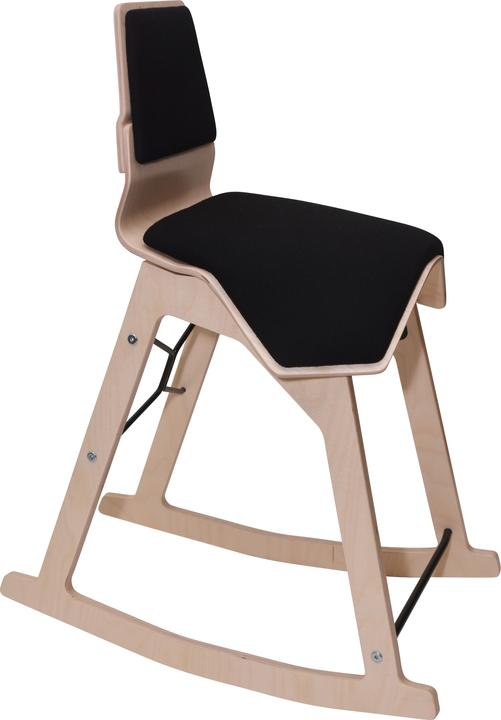 Actual product image MyKolme LIIKU Swing Active Rocking Chair, black