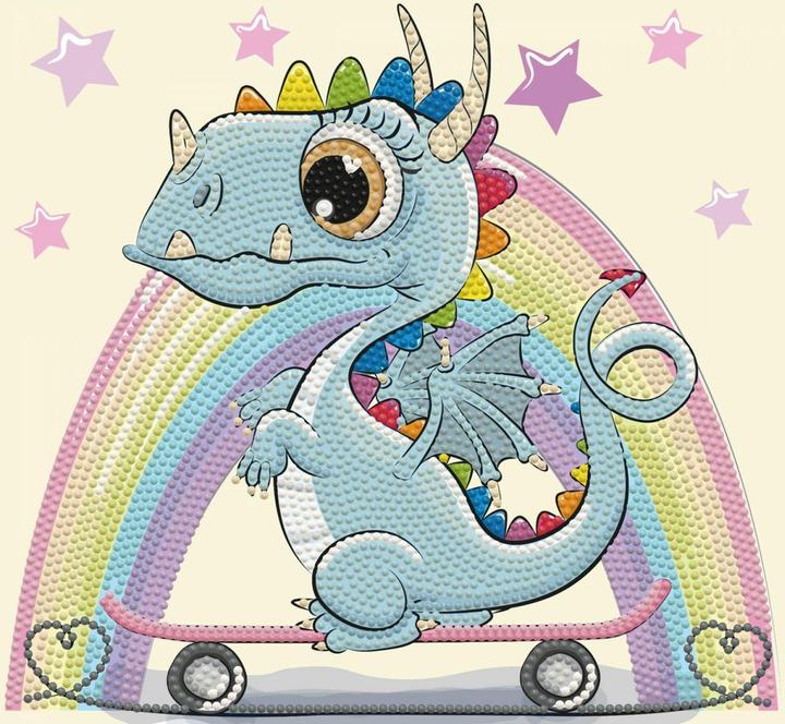 Immagine prodotto Diamond Dotz Diamante che dipinge il drago sullo skateboard