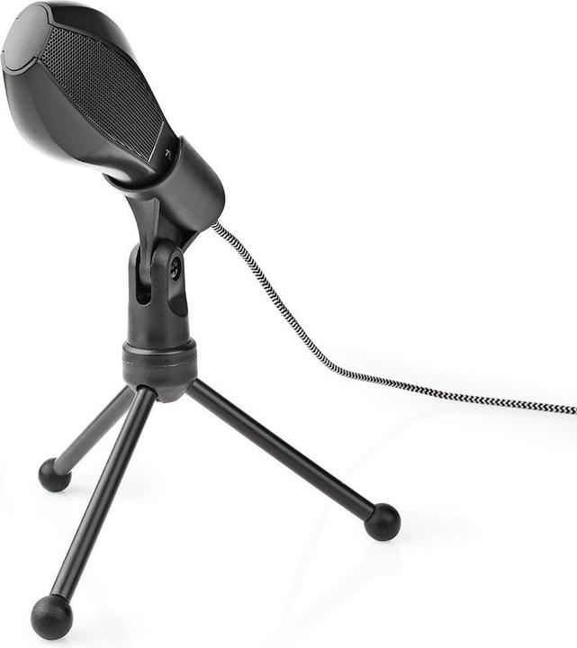 Image du produit Nedis Microphone à utiliser par : Ordinateur de bureau/portable Câblé 1x USB