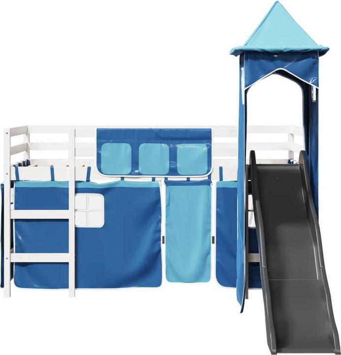 Actual product image VidaXL Children's loft bed with tower (80 x 200 cm)