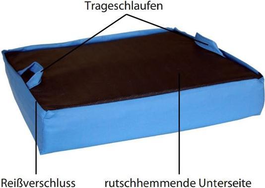 Image du produit AKS Zielonka Coussin aks-variosit avec housse inko-air 50 x 45 x 8 cm