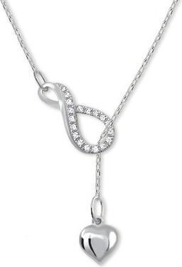 Actual product image Brilio Gold original necklace Infinity with heart 279 001 00097 07