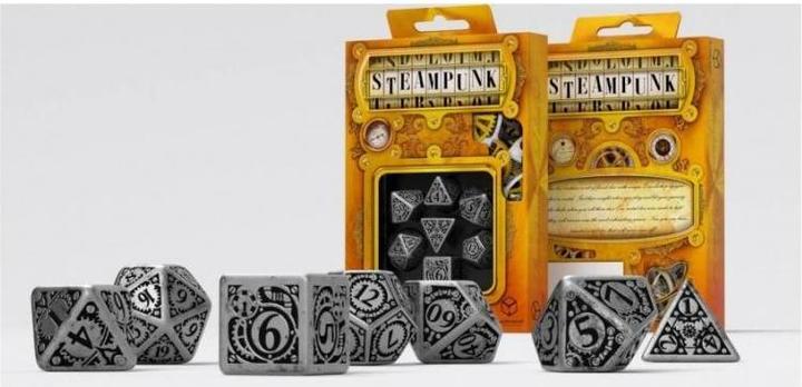 Produktbild Q Workshop SMST35 - Metall Steampunk Würfel Set (7)