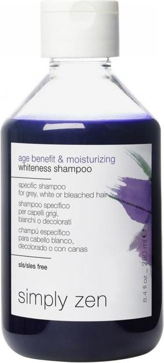 Produktbild Simply Zen Age Benefit & Moisturizing Whiteness Shampoo 250 ml (250 ml, Silbershampoo)