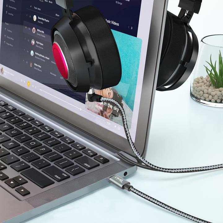 Produktbild LinQ USB-C / 4-poliges 3.5mm Klinkenkabel (1.50 m, USB)