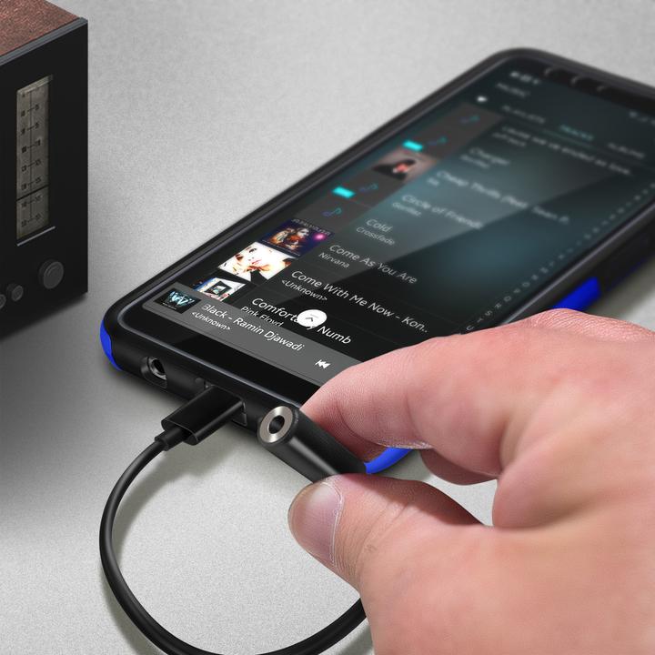 Actual product image Avizar USB-C audio adapter (USB Type C, USB Type C)