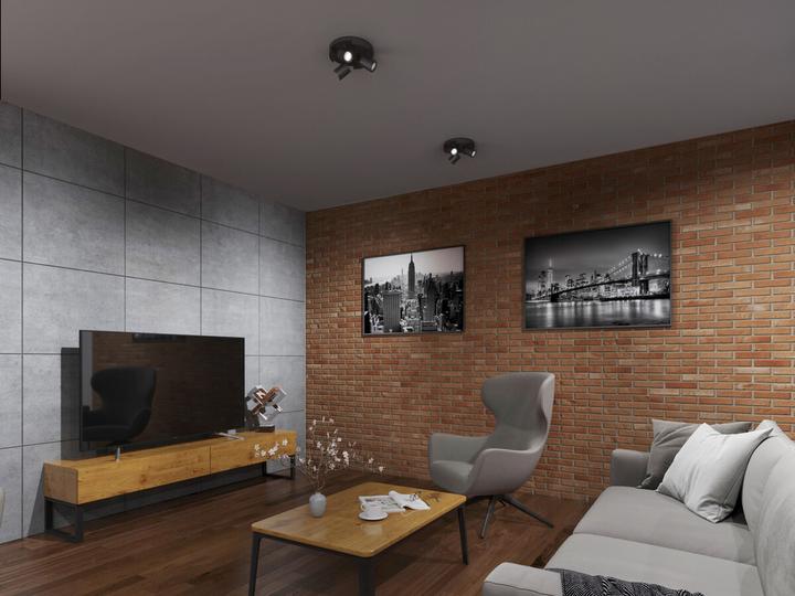 Immagine prodotto Kanlux LAURIN 29127 Lampada da parete/soffitto 3x max. 35W GU10 nero (GU10)