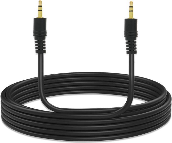 Produktbild LinQ 3.5mm Audiokabel 5m (5 m, 3.5mm Klinke (AUX))