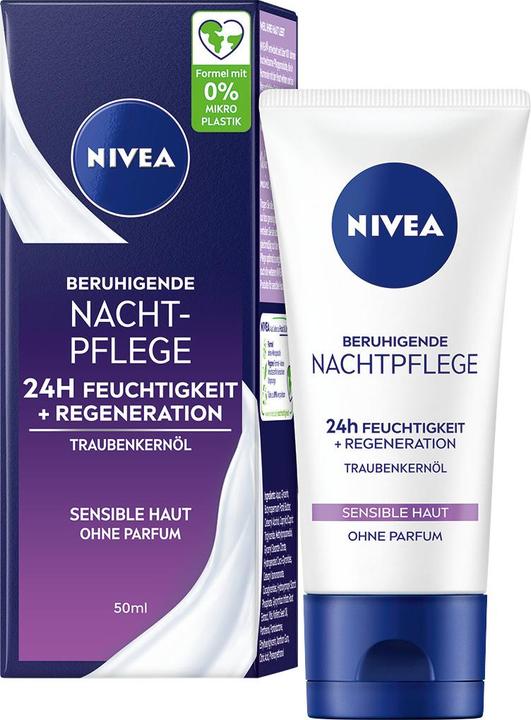 Produktbild NIVEA Nachtcreme (50 ml, Nachtcreme, Bis SPF 10)