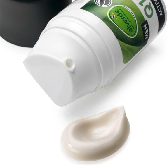 Actual product image dm alverde MEN Active Nature Q10 Active Fluid (50 ml, Face fluid)