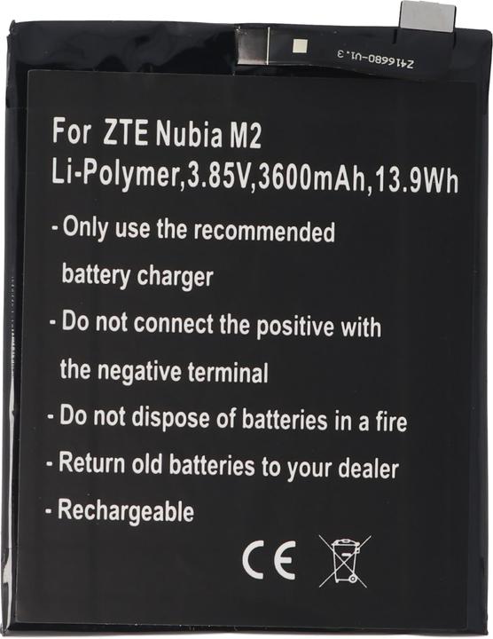 Actual product image AccuCell Akku ZTE Nubia M2