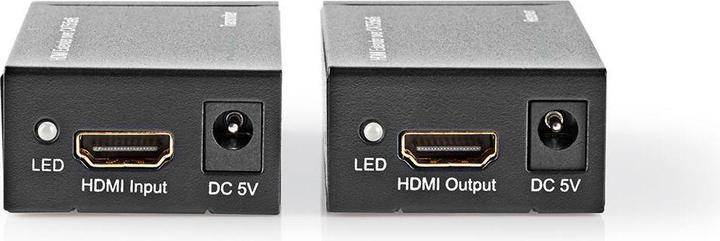 Produktbild Nedis HDMI T Extender Über CAT6 up to 60.0 m 1080p 1.65 Gbps Metall Anthrazit (1 m, HDMI)