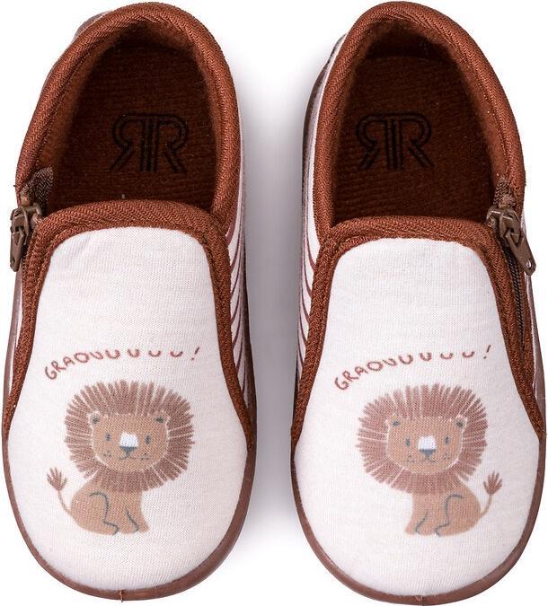 Immagine prodotto La Redoute Collections Pantofole con cerniera e motivo del leone (20)
