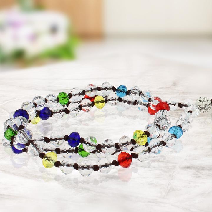 Produktbild Avizar Perlen Schmuck Handykette 80cm