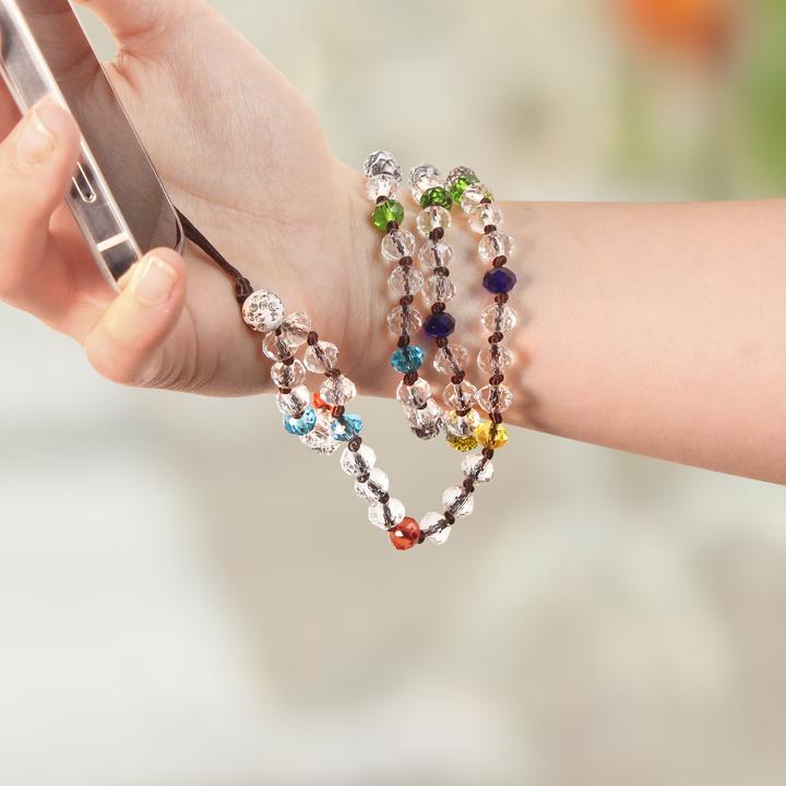 Produktbild Avizar Perlen Schmuck Handykette 80cm