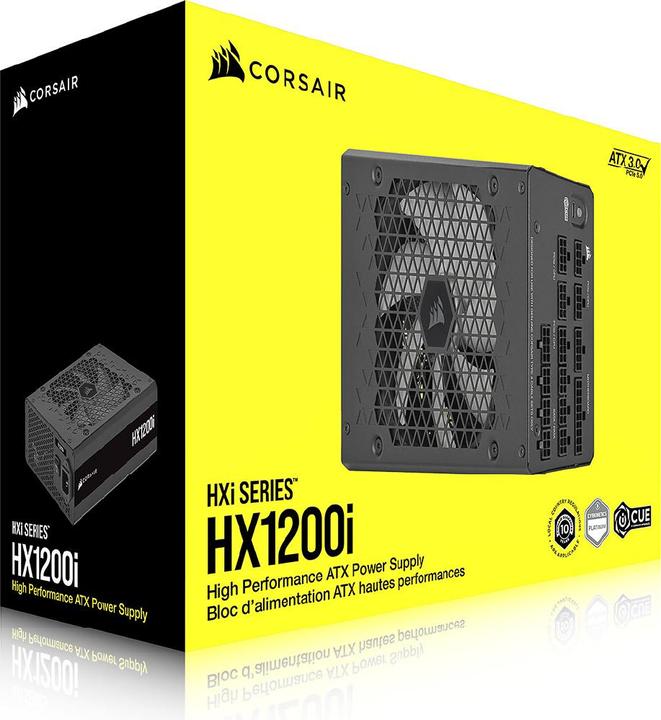 Immagine prodotto Corsair HX1200i (1.20 W)