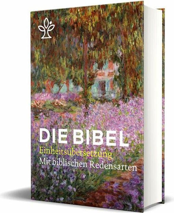 Actual product image Die Bibel mit Umschlagmotiv Irisbeet und Redensarten (German, English, 2017)
