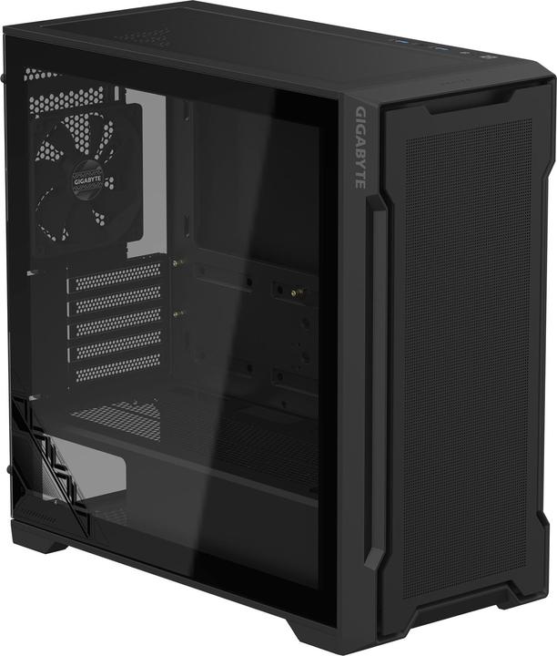 Produktbild Gigabyte CASE MIDITOWER ATX W/O PSU/GB-C102G BLACK (Mini-ITX, mATX)