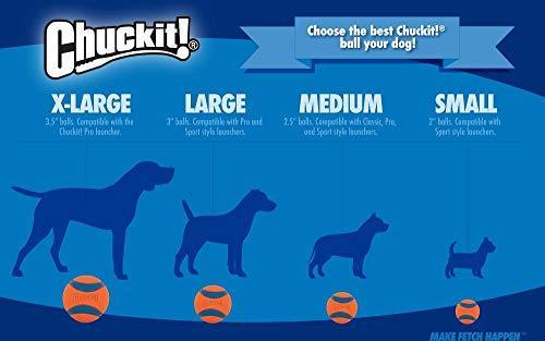 Produktbild Chuckit! CHUCKIT MAX GLOW Glow in the dark 9 cm diameter XL size White (Ballspielzeug Hund)