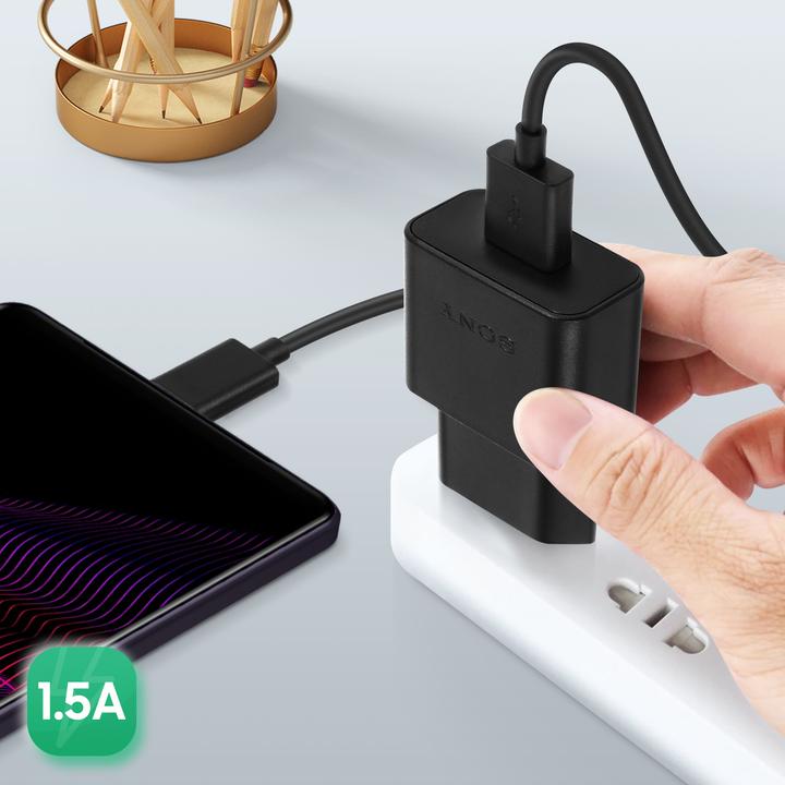 Immagine prodotto Sony Alimentatore USB UCH20 + cavo USB-C (7.50 W)