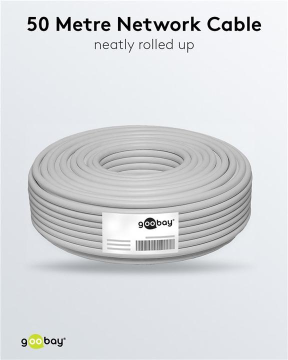 Productafbeelding Goobay Netwerkkabel (S/FTP, CAT6a, 305 m)